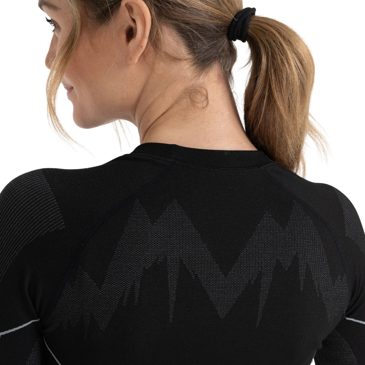 Thermounterwäsche Damen mit Daumenloch aus recyceltem Polyester