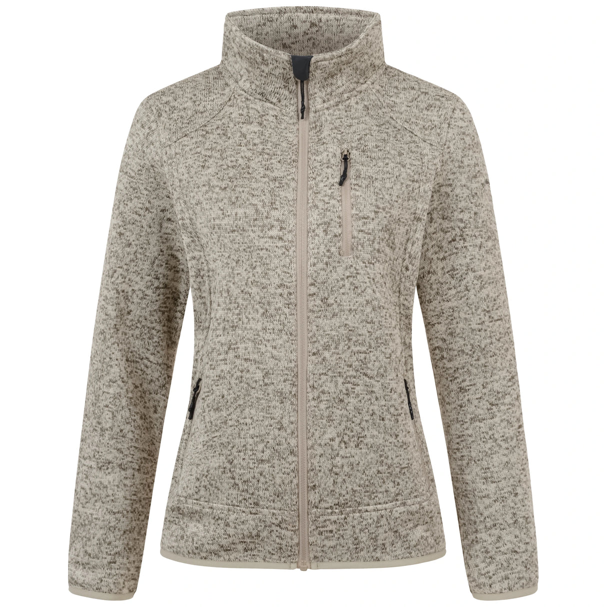 Fleecejacke Damen mit Knit Tech