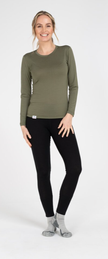 Langarmshirt Damen aus Merino