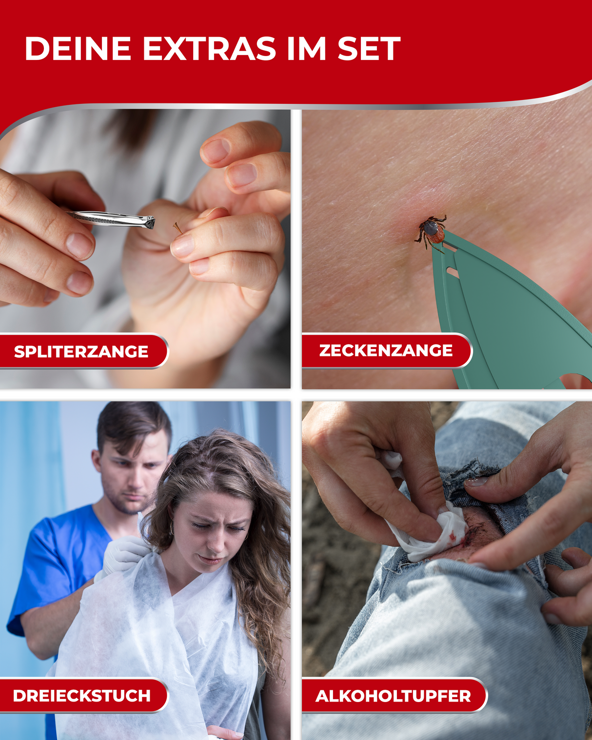 Erste Hilfe Set