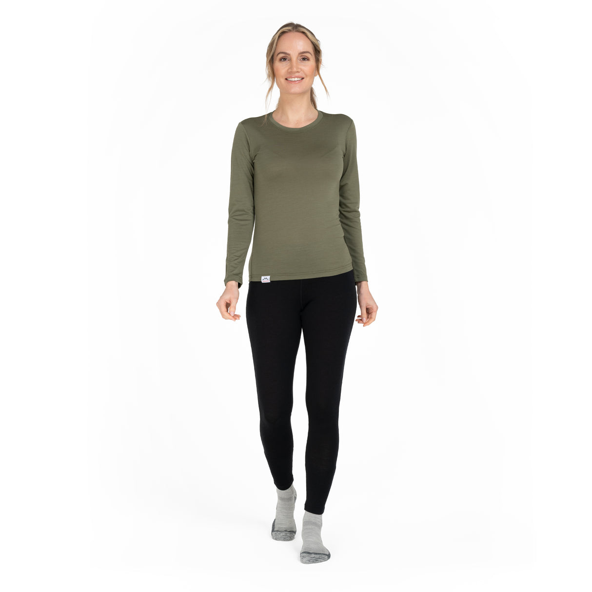 Langarmshirt Damen aus Merino
