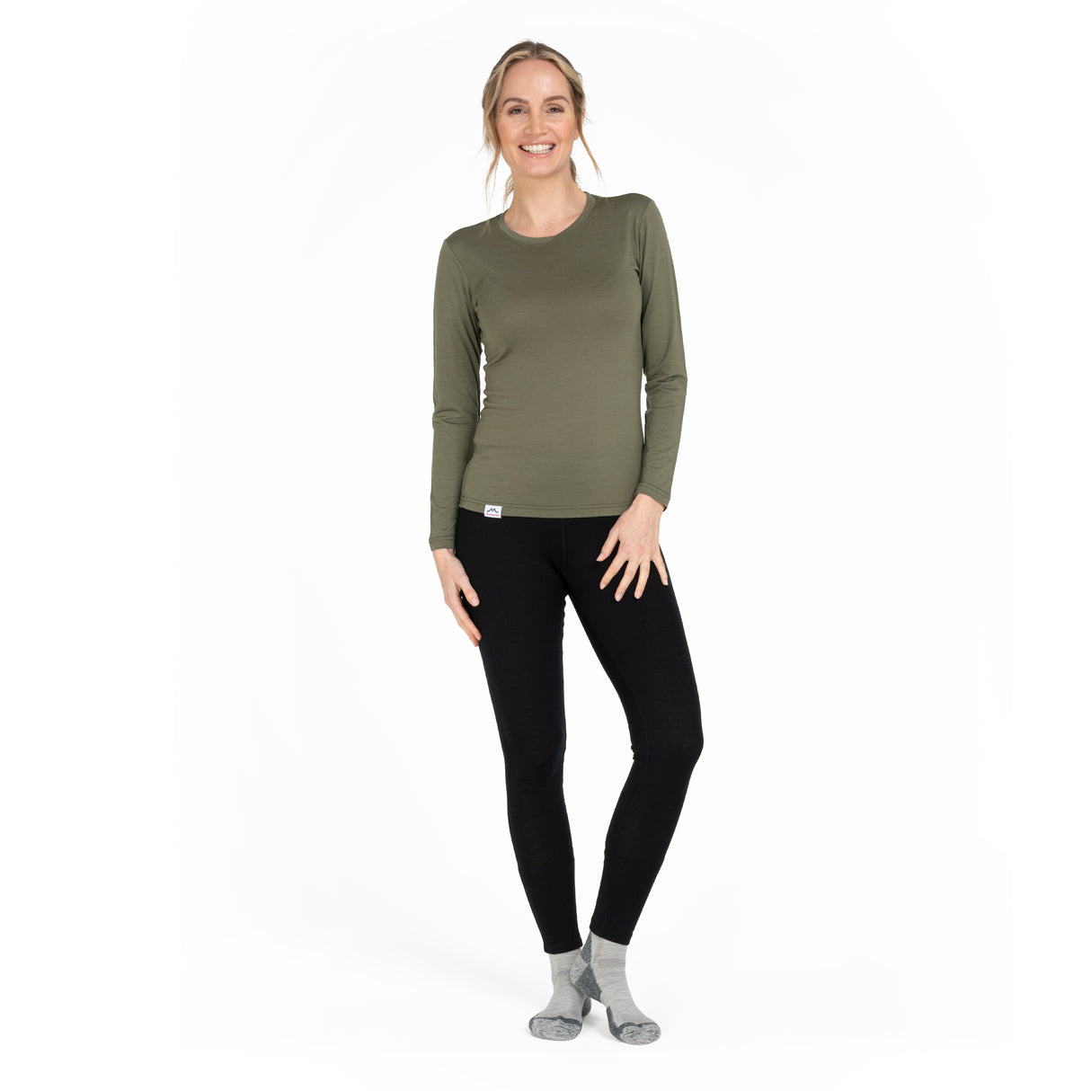 Langarmshirt Damen aus Merino