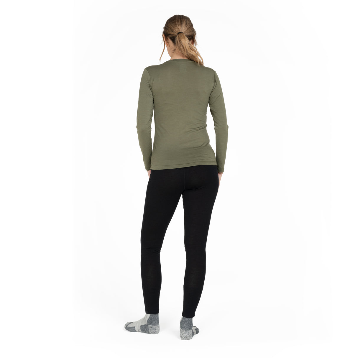 Langarmshirt Damen aus Merino