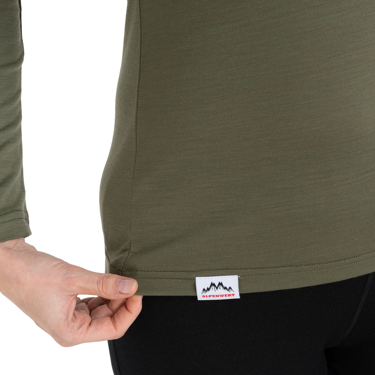 Langarmshirt Damen aus Merino