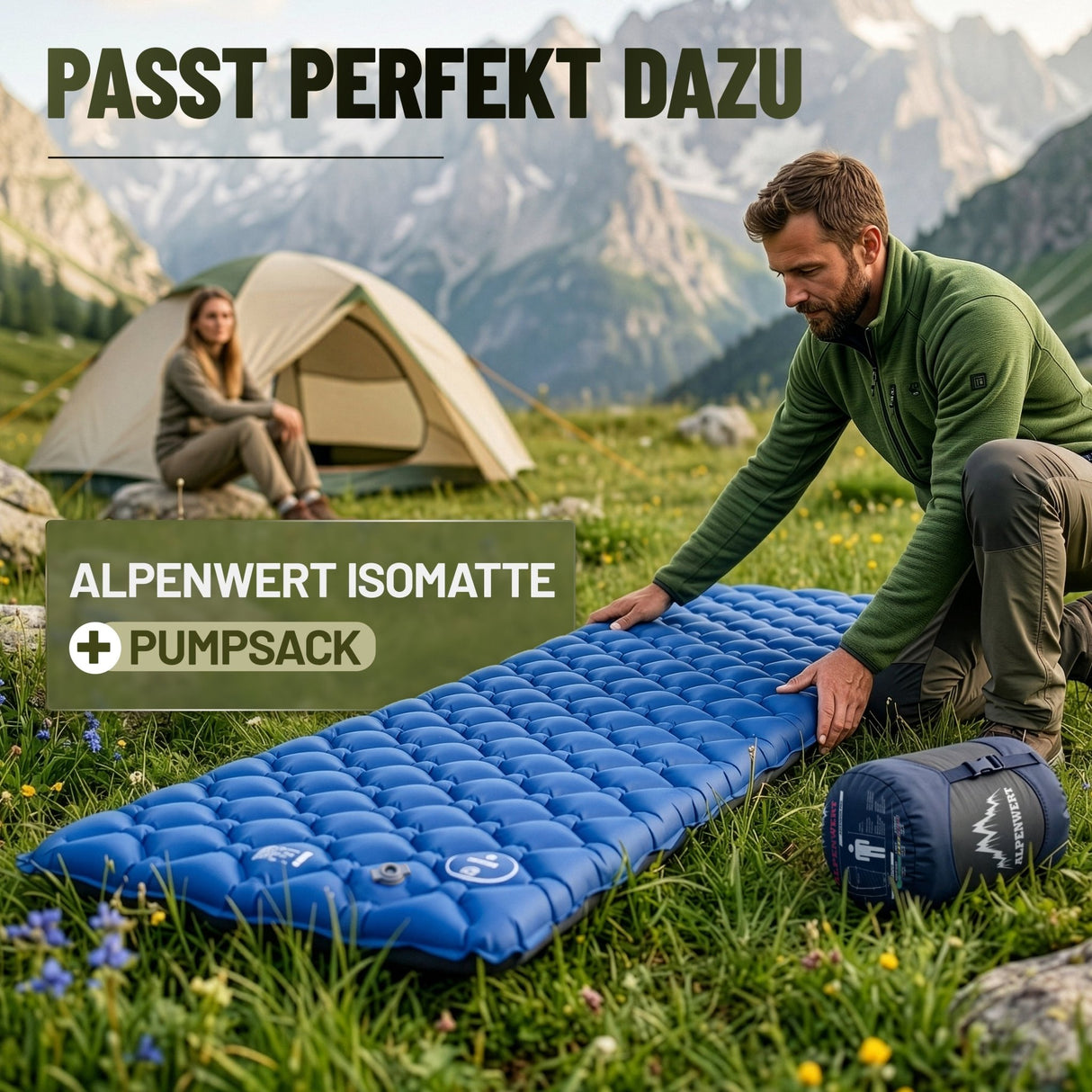 Sommerschlafsack nur 880g - ALPENWERT