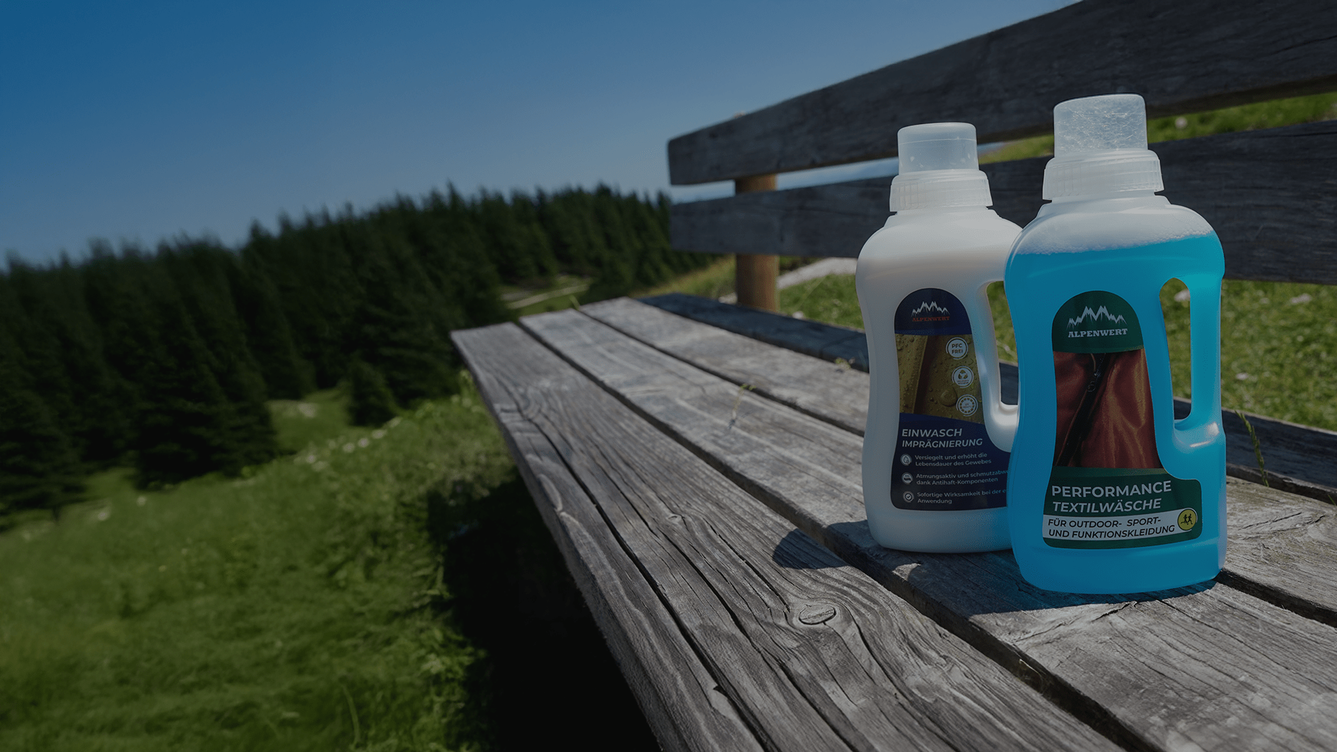 Übersicht Pflegeprodukte - ALPENWERT