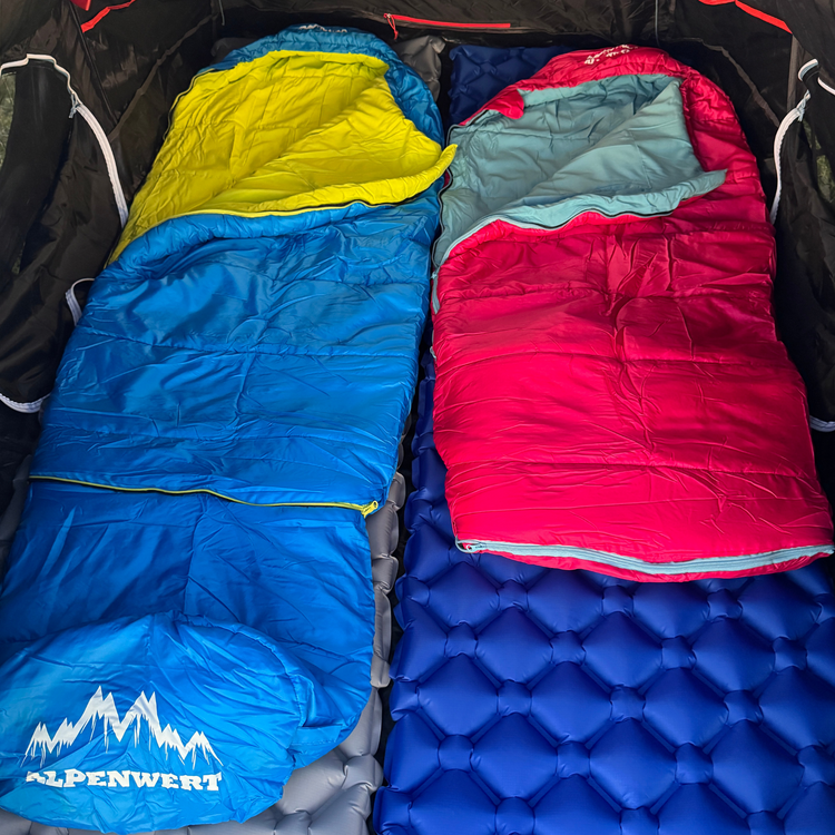 Schlafsack Kinder – mitwachsend, leicht & kompakt für Campingnächte