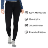 Lange Unterhose Damen aus 100% Merinowolle