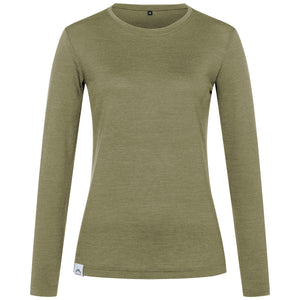 Langarmshirt Damen aus Merino