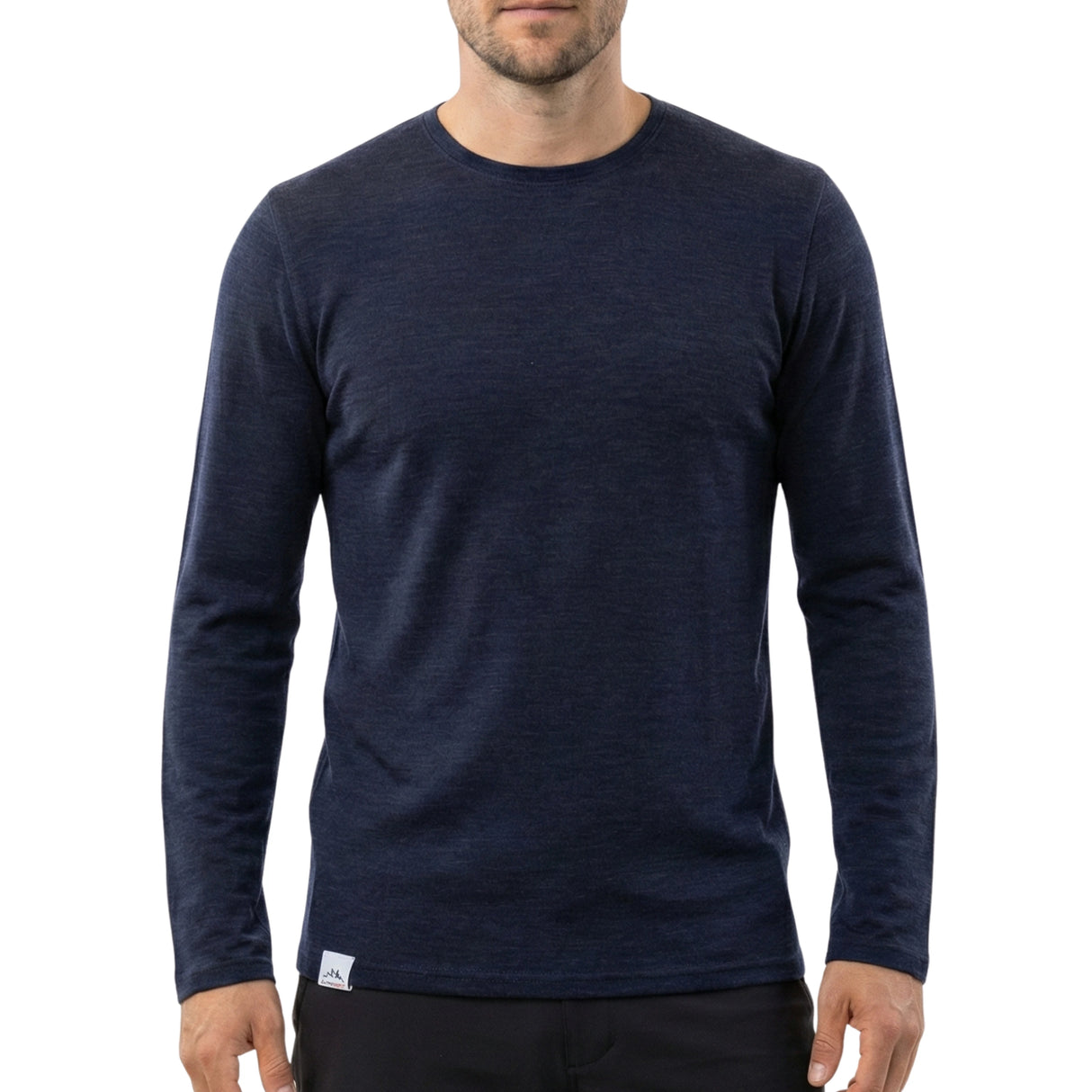 Langarmshirt Herren aus Merino