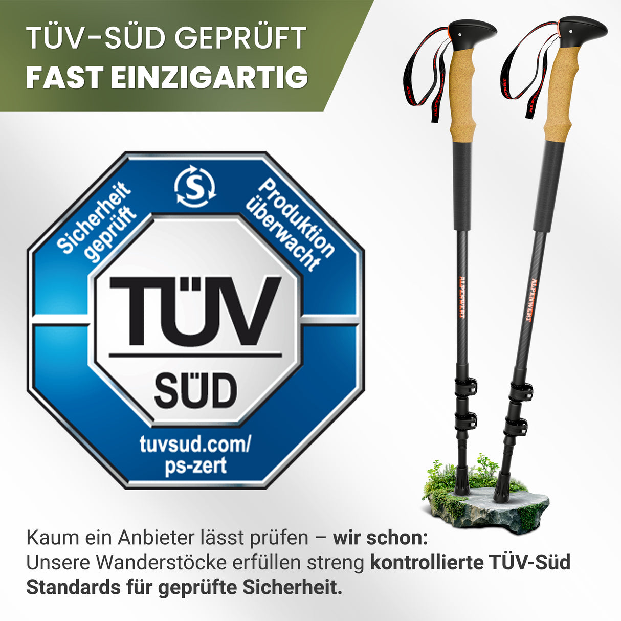 Teleskop Wanderstöcke