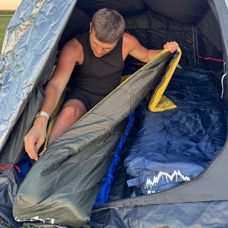 Sommerschlafsack ultraleicht – kompakt & bequem für warme Nächte