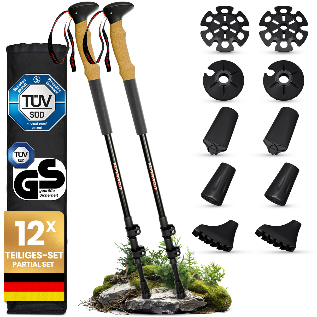 Teleskop Wanderstöcke