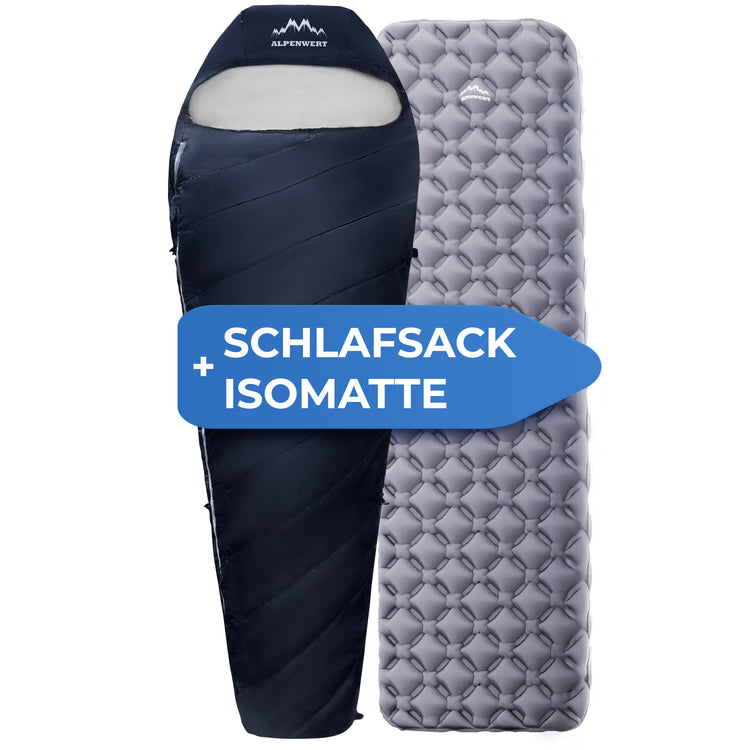 Schlafsack + Isomatte