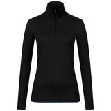 Langarmshirt Damen 100% Merino mit Zip