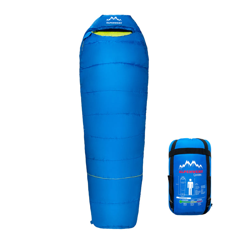 Schlafsack Kinder – mitwachsend, leicht & kompakt für Campingnächte