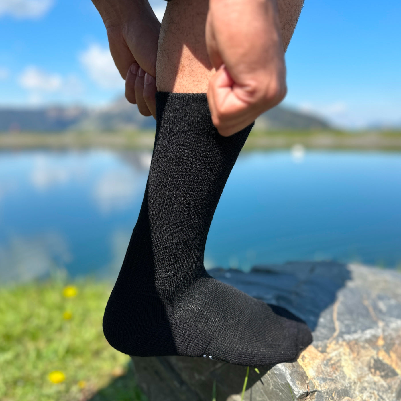 Premium Merino Wandersocken