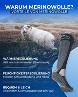 Skisocken Merino