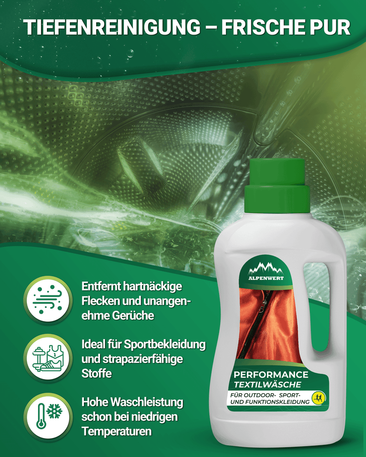 Sportwaschmittel für Funktionskleidung – Frisch & schonend