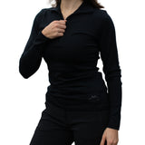 Damen-Merino-zipper