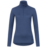 Langarmshirt Damen Zip Longsleeve