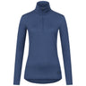 Langarmshirt Damen Zip Longsleeve
