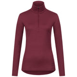 Langarmshirt Damen Zip Longsleeve