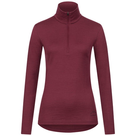 Langarmshirt Damen Zip Longsleeve