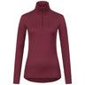 Langarmshirt Damen Zip Longsleeve