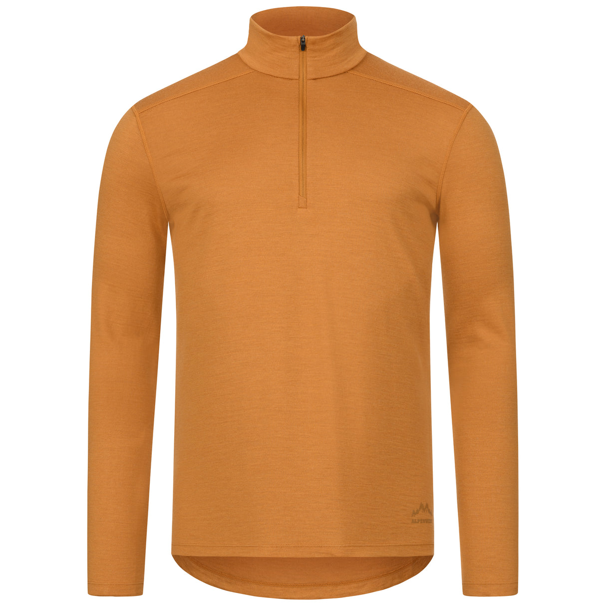 Herren Merino Zip Longsleeve