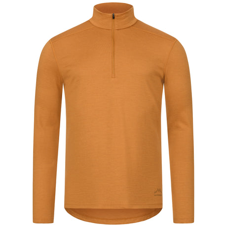 Herren Merino Zip Longsleeve