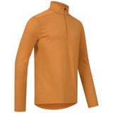 Herren Merino Zip Longsleeve