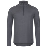 Herren Merino Zip Longsleeve