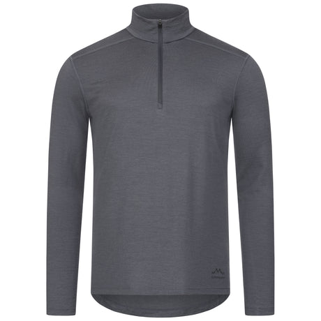 Herren Merino Zip Longsleeve