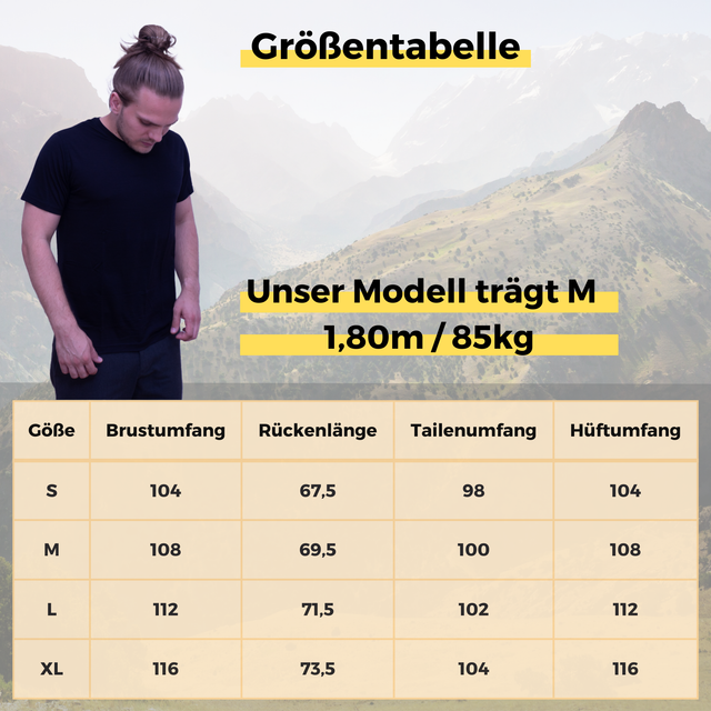 Merino T-Shirt Herren