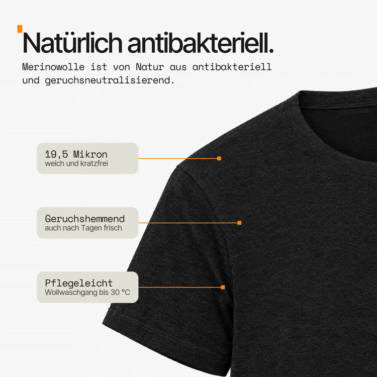 Merino Shirt Herren