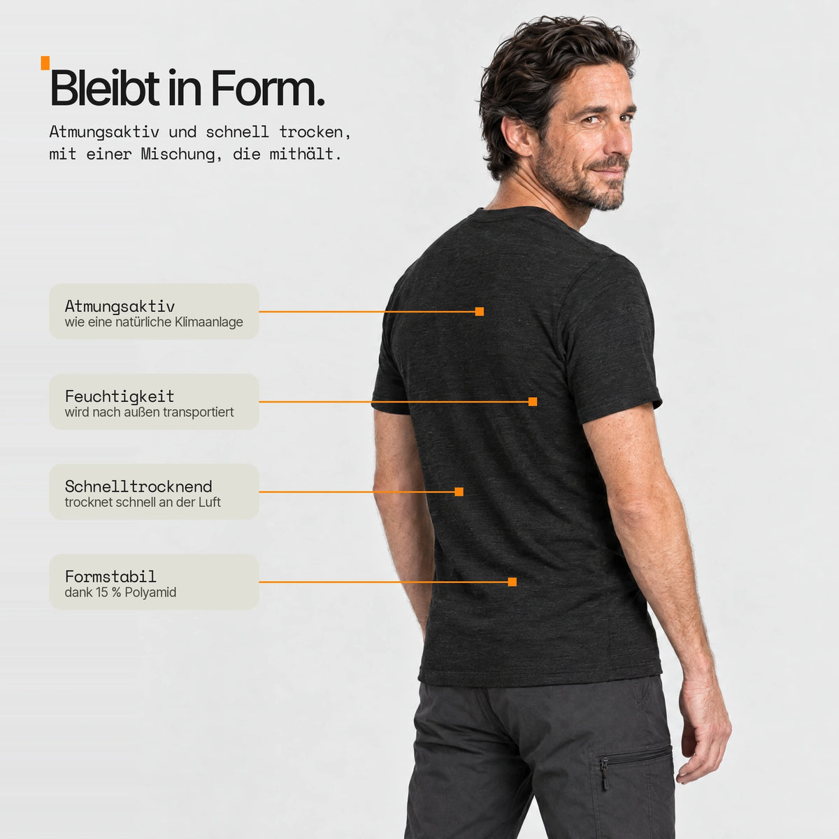 Merino Shirt Herren
