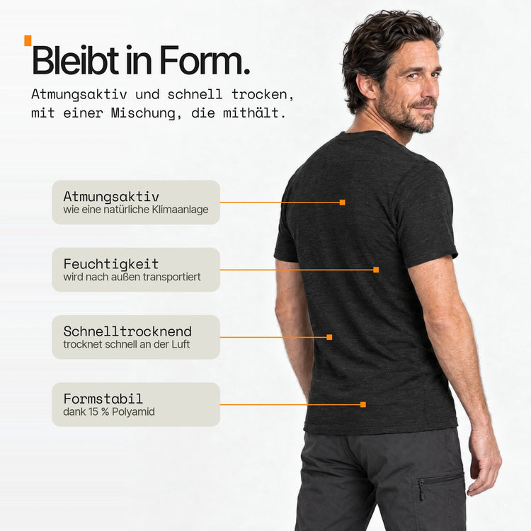 Merino Shirt Herren