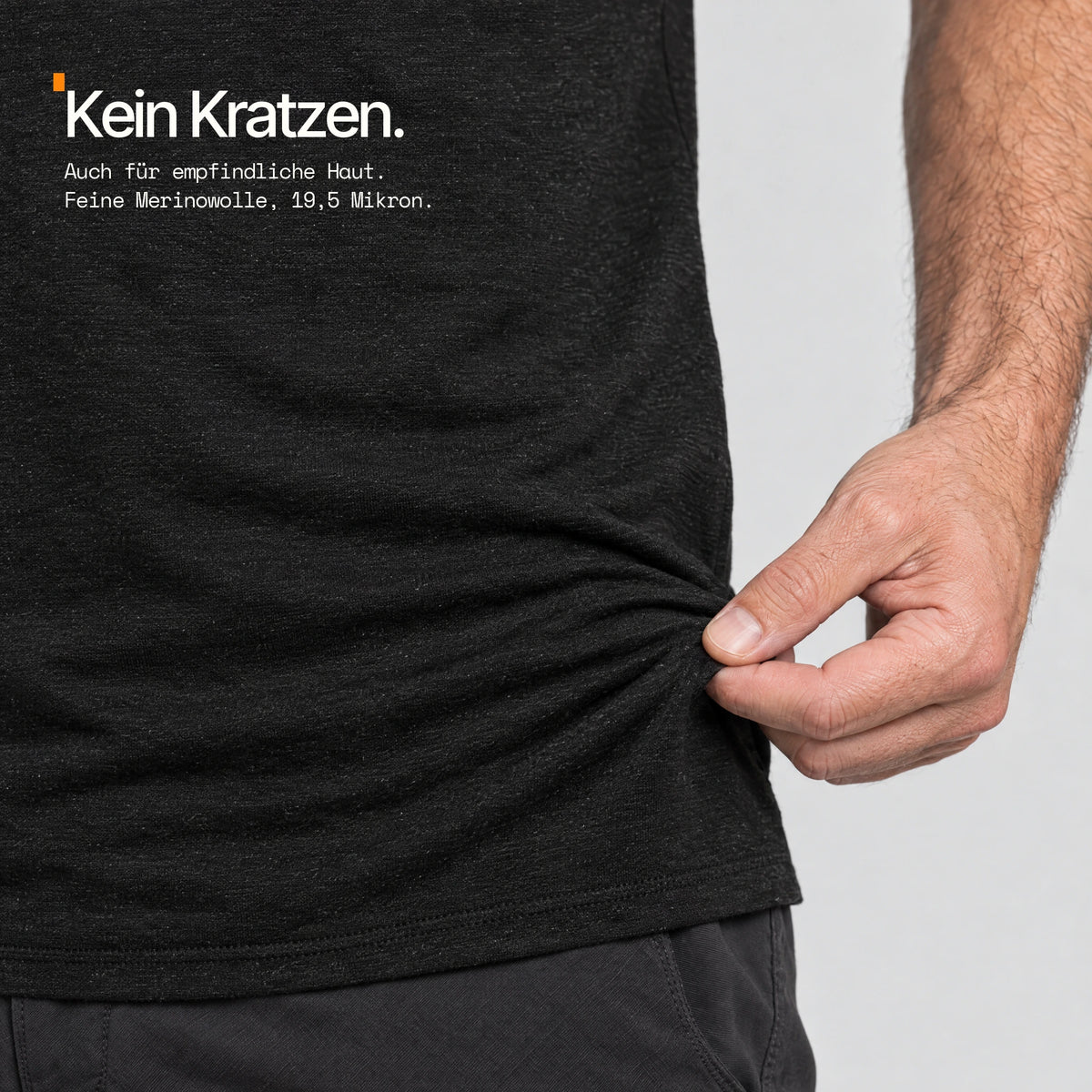 Merino Shirt Herren