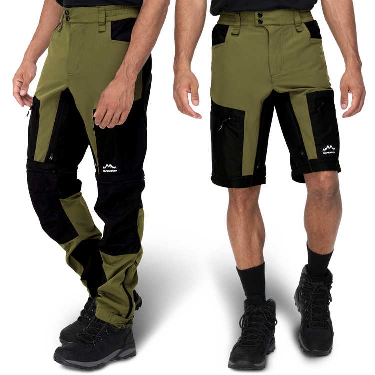 Wanderhose Herren Outdoor – Leicht & Zip-Off