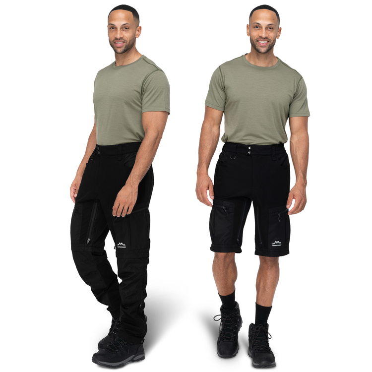 Wanderhose Herren Outdoor – Leicht & Zip-Off