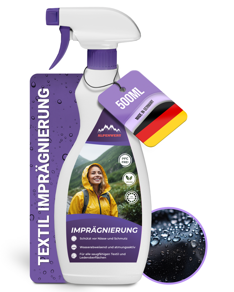 Imprägnierung Outdoor – für Jacken, Schuhe & Ausrüstung