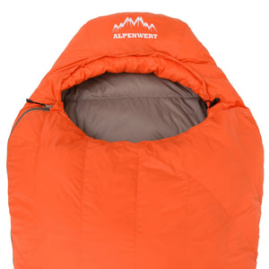 Daunenschlafsack 3 Jahreszeiten – Ultraleicht, Kompakt & bis -3°C einsatzbereit - ALPENWERT
