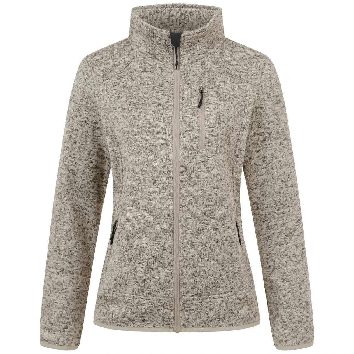 Fleecejacke Damen mit Knit Tech - ALPENWERT