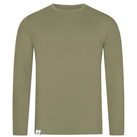 Merino Langarm Shirt Herren