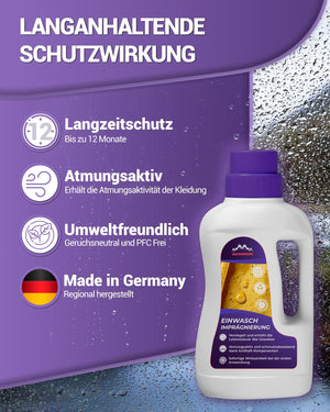 Imprägnier Waschmittel und Funktionswaschmittel - ALPENWERT