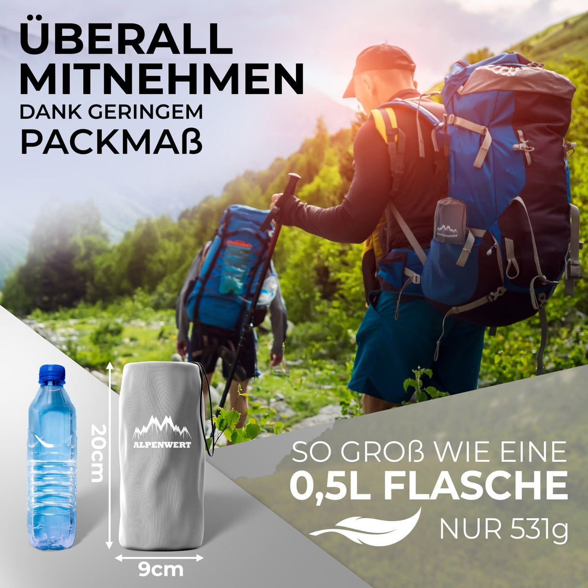 Isomatte Doppelpack - ALPENWERT