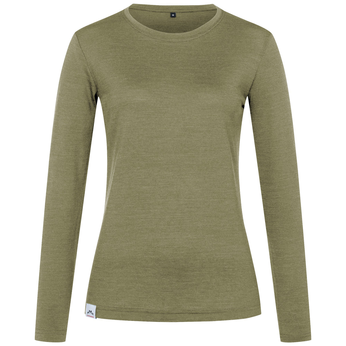 Langarmshirt Damen aus Merino - ALPENWERT