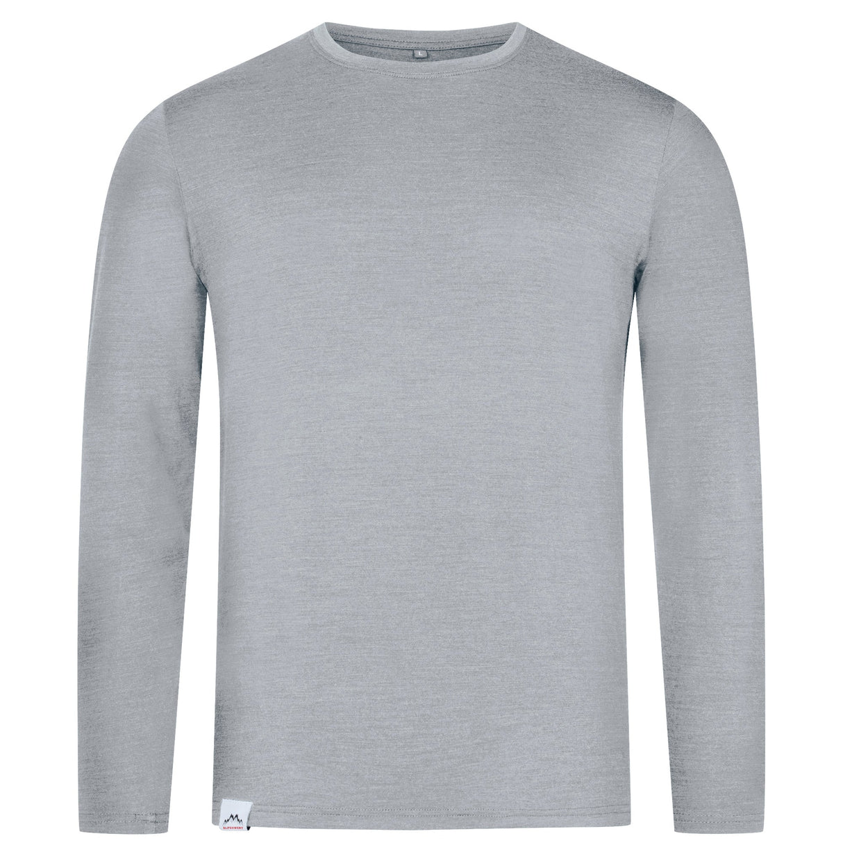 Langarmshirt Herren aus Merino - ALPENWERT