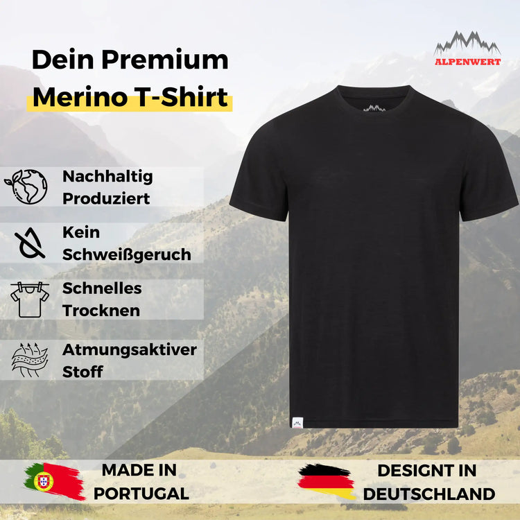 Eigenschaften des Merino Shirts Herren – atmungsaktiv, leicht, schnelltrocknend, OEKO-Tex zertifiziert